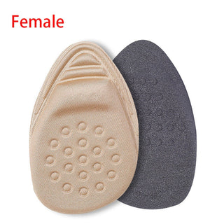 Women Men Pain Relief Forefoot Insert Half Insoles Front Foot Pads for Shoes Inserts alodia store