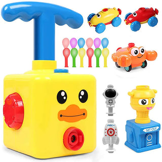 Balloon Launcher Car Toy Set Children's Balloon Launcher Toy Force Car Balloon Launcher Toys Kid's Preschool Educational Gifts Alodia Store