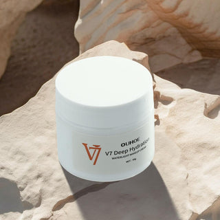V7 Deep Hydration Waterlight Face Makeup Cream Brighten Skin Tone Fade Blemishes Moisturizing Non Greasy Whitening Facial Cream Alodia Store