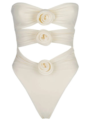 Hollow Out Beachwear Bathing Suit ALODIA STORE