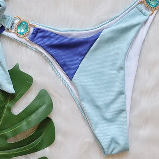 Para Praia Cameo Push Up Bikini Set Female Alodia Store