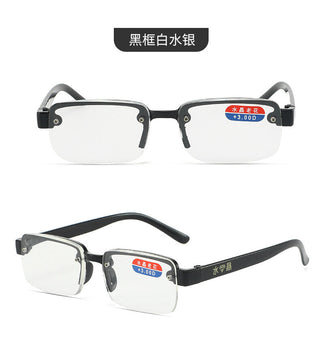 Reading Glasses Men HD Presbyopia Glasses Fashion Eyeglasses +1.0 To +4.0 Retro Glasses for Men alodia store