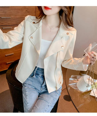 Fashion Long Sleeve Trench New Alodia Store