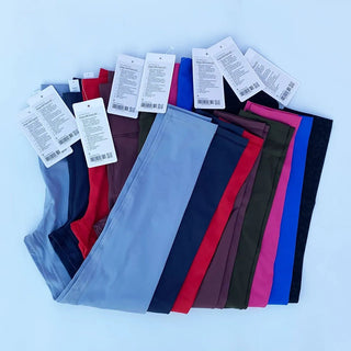 New Women Lulu Shorts Tights Running Luluwomen Short Gym Woman Yoga Wear Seamless Push Up Fitness Leggings Sports Lulemon Dupes Alodia Store
