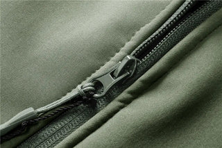Hooded Man Coat Jacket Military Alodia Store