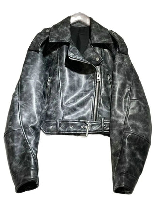 Vintage Loose Pu Faux Leather Alodia Store