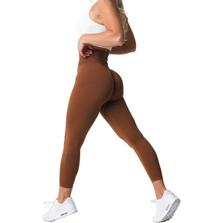 NVGTN Solid Seamless Leggings Women Soft Workout Tights Fitness Outfits Yoga Pants Gym Wear Spandex Leggings Alodia Store