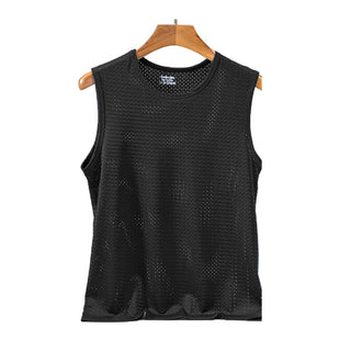 Camouflage Summer Fitness Tank Top Men Bodybuilding New Gyms Clothing Fitness Men Shirt Slim Fit Vests Mesh Singlets Muscle Tops ALODIA STORE
