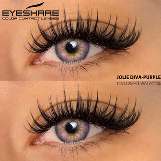 EYESHARE 1 Pair Natural Color Lens Eyes Yearly Color Contact Lenses for Eyes Beauty Contact Lenses Eye Cosmetic Color Lens Eyes Alodia Store