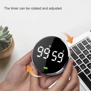 Magnetic Kitchen Timer Digital Timer Manual Countdown Alarm Clock Mechanical Cooking Timer Cooking Shower Study Stopwatch New Alodia Store