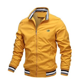 Embroidery CARTELOt Windbreaker Jacket for Men Alodia Store