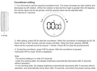 Magnetic Kitchen Timer Digital Timer Manual Countdown Alarm Clock Mechanical Cooking Timer Cooking Shower Study Stopwatch New Alodia Store