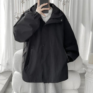 Hooded Jacket for Men Bomber Jacket ALODIA STORE