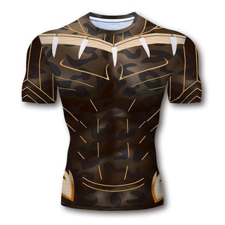 S-3XL Compression Shirt 3D Printed T shirts Men Comic Cosplay Clothing Short Sleeve Sports Quick Dry Fitness Tops Male Alodia Store