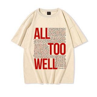Midnights Tracklist Graphic T-shirt Vintage Women Men Tshirts Clothing Taylor Music Swift Albums Oversized T Shirt Cotton TShirt Alodia Store