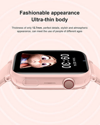 Kids 4G Smart Watch SOS GPS Location Tracker Sim Card Video Call WiFi Chat Camera Flashlight Waterproof Smartwatch Alodia Store