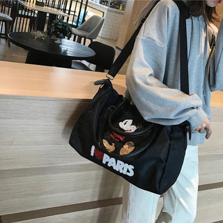 Disney Mickey's New Travel Bag Large-capacity  Oxford Cloth High-quality Men's and Women's Handbags Alodia Store