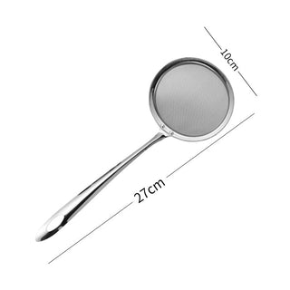 Kitchen Multi-functional Filter Spoon Stainless Steel Fine Mesh Wire Oil Skimmer Strainer Fried Food Net Kitchen Gadgets Alodia Store