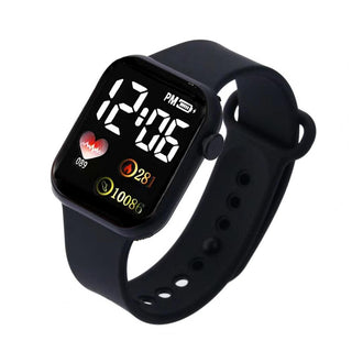 Electronic Wrist Watch  LED Digital Smart sport watch Luminous Square Dial Kids wristwatch for Children Birthday Gift Alodia Store