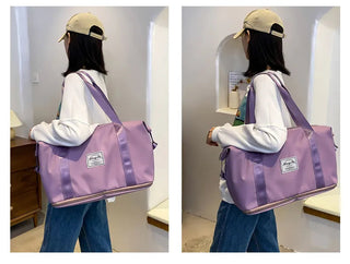 UNIXINU Carry On Travel Duffle Bag Nylon Waterproof Sports Gym Alodia Store