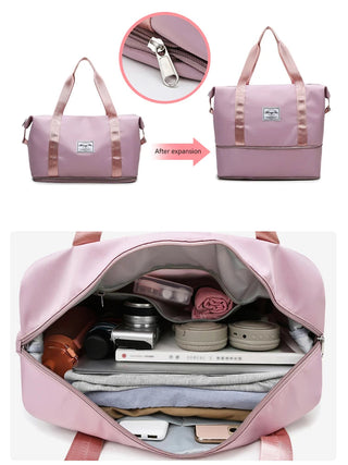 UNIXINU Carry On Travel Duffle Bag Nylon Waterproof Sports Gym Alodia Store