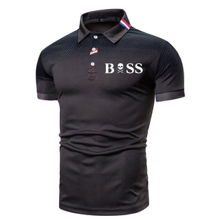Men Polo Men Shirt Short Sleeve Polo Shirt Print Polo New Clothing Summer Streetwear Casual Fashion Men tops ALODIA STORE