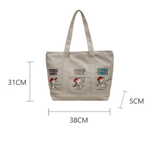 MINISO Disney Series Cartoon Cute Canvas Bag Women Alodia Store