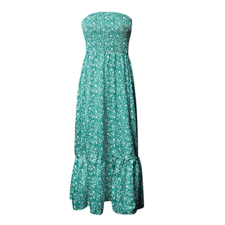 Sexy Floral Print Boho Beach Dress Alodia Store