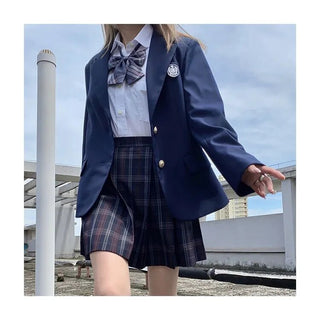Uniform Female Drama Cardigan Japanese Coat Alodia Store