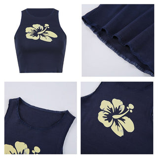 Summer Slim Render Short Top alodia store