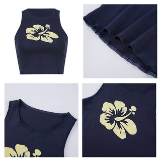 Summer Slim Render Short Top alodia store