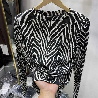 Sexy Backless Lace ups Pullover Tees Women Autumn Black O-neck Slim Longsleeve Short T-Shirt kawaii clothes crop top manga anime Alodia Store