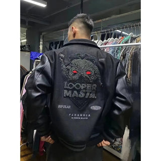 men's baseball jacket Alodia Store