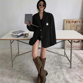 MEXZT Blazers Women All-Match Coat Top New Alodia Store