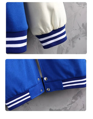 Men's Letter Printed Loose Baseball Jacket Fashion Alodia Store