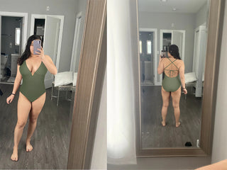 Push Up  One Piece Swimsuit Women Beachwear Alodia Store