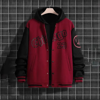 High Street Youth Men's Baseball Coat Men's Loose Casual Jacket Alodia Store