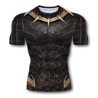 S-3XL Compression Shirt 3D Printed T shirts Men Comic Cosplay Clothing Short Sleeve Sports Quick Dry Fitness Tops Male Alodia Store