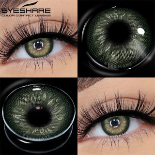 EYESHARE 1 Pair Colored Contact Lenses Natural Look Gray Eye Lenses Brown Contact Blue Lenses Fast Delivery Green Eye Lenses Alodia Store