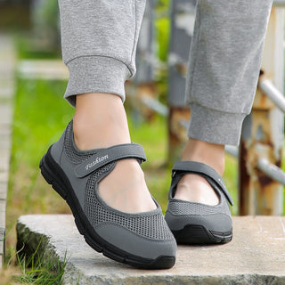 Ultra Light Mesh Flat Shoes For Women alodia store