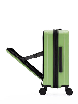 Travel Suitcase On Wheels silver rolling luggage Alodia Store