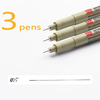 Manga Markers Needle Pen Art Hand-painted Sketch Pens Stationery Set alodia store