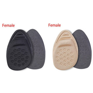 Women Men Pain Relief Forefoot Insert Half Insoles Front Foot Pads for Shoes Inserts alodia store