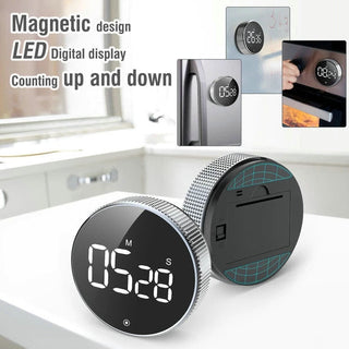 Magnetic Kitchen Timer Digital Timer Manual Countdown Alarm Clock Mechanical Cooking Timer Cooking Shower Study Stopwatch New Alodia Store