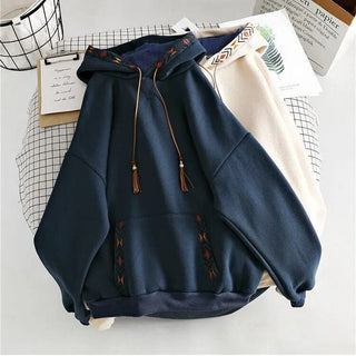 New in Sweatshirts Hoodies Autumn Winter Y2k Tops Clothes Women Sweatshirt Japanese Fashion Longsleeve Crewneck Korean Woman Emo Alodia Store
