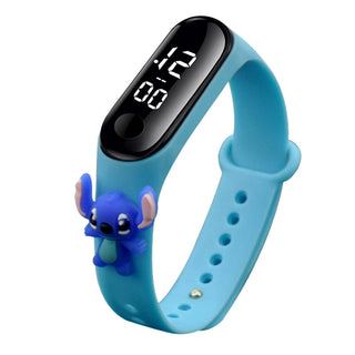Disney Mickey Mouse Children Watches For Girls Electronic Bracelet Sports LED Spiderman iron Man Doll Kids Watch Waterproof Alodia Store