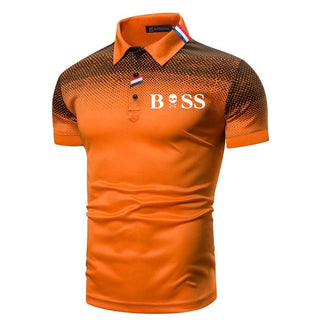 Men Polo Men Shirt Short Sleeve Polo Shirt Print Polo New Clothing Summer Streetwear Casual Fashion Men tops ALODIA STORE