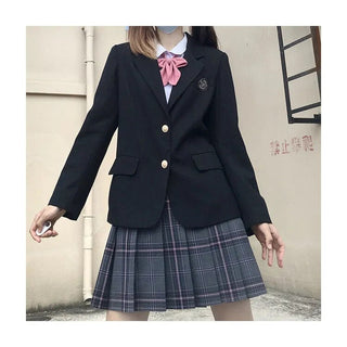 Uniform Female Drama Cardigan Japanese Coat Alodia Store