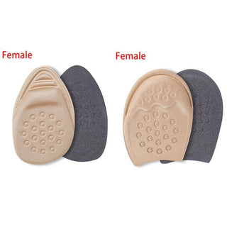 Women Men Pain Relief Forefoot Insert Half Insoles Front Foot Pads for Shoes Inserts alodia store