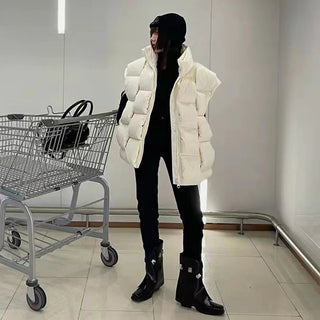 Loose Sleeveless Vests Ladies Coat Alodia Store